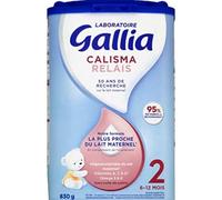 GALLIA Calisma relais 2ème âge de 6 à 12 mois - 830g