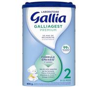 Gallia Galliagest Premium 2 Lait En Poudre 2ème Âge 6-12 Mois Boîte 800g