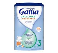Gallia - Galliagest Premium 3 Croissance Lait En Poudre 12 Mois-3 Ans 800g Gallia