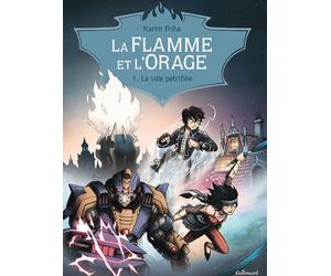Gallimard BD La Flamme et l'orage tome 1