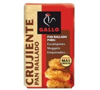 Gallo Chapelure Spéciale Croustillante, Panure pour Escalopes et Filets de Poisson, Croûte Dorée et Cassante, 500 g