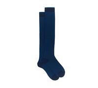 Gallo Chaussettes longues bleu ciel à fines rayures