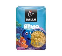 GALLO Findet Nemo Lot de 3 paquets de pâtes sèches en forme de poisson amusant, 350 g