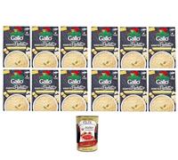 Wasa Original Lot de 3 crackers avec 100 % farine de seigle, tranches croustillantes avec farine de seigle entier, riches en fibres, 275 g + boîte italienne Gourmet Polpa di Pomodoro 400 g