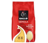 Gallo Sémola Semoule de Blé Dur Fine, 250 g, Pour Pâtes Fraîches, Couscous et Gâteaux