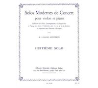 GALLOIS-MONTBRUN RAYMOND - 8EME SOLO DE CONCERT