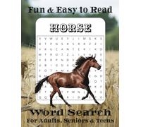 Gallop & Guess: Horse Word Search Puzzle Book: A Fun-Filled Activity Book for Horse Lovers of All Ages - Featuring Breeds, Tack, Horse Terms & More | Large Print 8.5x11 Format for Easy Solving