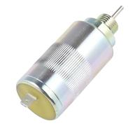 Galloparts 185206082 Solénoïde d'arrêt de carburant 12 V 185206083 compatible avec moteur diesel Perkins 402D-05 Série 100 102-04 103-06 Compatible avec Jungheinrich Rig Master