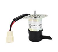 Galloparts Électrovanne d'arrêt de carburant 1627160012 0526004151 compatible avec moteur Kubota V1505 D1005 D1105 excavatrice KX41H KX41-2 KX61-2 KX71 Chargeur R310 R310B R310B R3310B R3310B R3310B