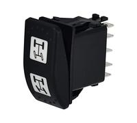 Galloparts Interrupteur à quatre voies Rocker Noir compatible avec Can-am Commander 800 800R 1000 4x4 2011-2020 et Maverick 1000R 1000 4x4 2013-2018