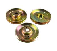 Galloparts M163464 Lot de 3 poulies de broche de tondeuse M154394 4,9 OD Compatible avec les tondeuses John Deere Ztrak Z425 Z435 Z445