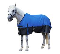 Gallopoff Couverture de pluie pour cheval indéchirable - Imperméable, respirante et sans rembourrage (0 g), couverture pour cheval légère et confortable