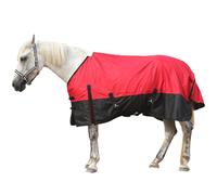 Gallopoff Couverture pour cheval imperméable et résistante - Imperméable, respirant et sans rembourrage (0g), Couverture légère et confortable pour cheval