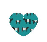 Galloway Lot de 10 cartes désodorisantes parfumées pour voiture Motif vache