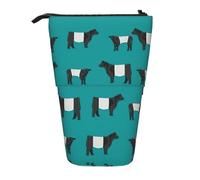 Galloway Trousse télescopique avec fermeture éclair Motif vache