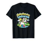 Galoches pour Licornes, Dessin animé Unicorn Wrangler T-Shirt