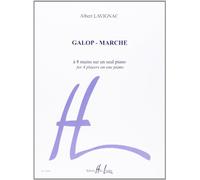 LAVIGNAC ALBERT - GALOP - MARCHE - PIANO 6 MAINS