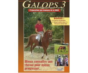 Galops 3 : Préparation aux examens de la fédération Française d'Equitation - Mieux connaître son cheval pour progresser [DVD]