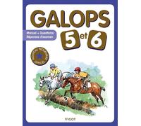 Galops 5 et 6 Manuel + questions / réponses d'examen - Collectif - Vigot - cartonné - Guide