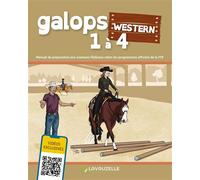 Galops western 1 à 4 - Luc Giordano - Lavauzelle - broché - Guide