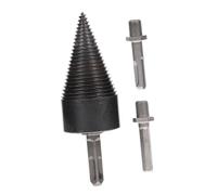 GALPADA 1 ensemble Foret à avec Poignées Kit de Perceuse Fendeuse de Bûches avec Adaptateurs pour Perceuse Électrique pour Fendre Facilement Du de Chauffage