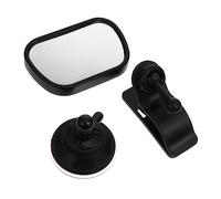 GALPADA 1 ensemble Miroir de pour Garçon Fille Rétroviseur de Sécurité Auto Ajustable pour Observation des Bébés Noir