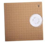 GALPADA 1 ensemble Planche Liège pour Macramé avec Broches T Outil de Mesure pour Projets de Bijoux Corde Accessoire de Bricolage pour Nœuds et