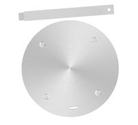 GALPADA 1 ensemble Plaque de Diffusion de Chaleur Professionnelle pour Cuisinière à Induction Adaptateur Inoxydable pour à Gaz et Électriques Compatible avec Ustensiles