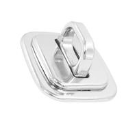 GALPADA 1 Ensemble Serrure d'ordinateur Portable clé Produit loquet Support pc Portable Laptop Stand Point d'ancrage pour serrures de sécurité Plaque de sécurité Alliage de Zinc Silver