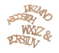 GALPADA 1 Ensemble Set de Lettres Bois DIY Lettres Peignables pour Décoration Intérieure Accessoires de Photographie et Projets Artistiques