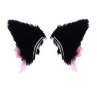 GALPADA 1 Paire Cat Ears Hair Clip Accessoire de Coiffure Cosplay pour Fête Élastique Longue Accessoire et Durable Parfait pour Halloween et