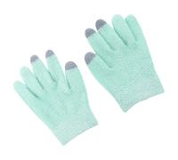 GALPADA 1 Paire de Moufles Hydratants en Gel pour Mains Sèches et Gercées Compatibles Écran Tactile Couleur Automnale Verte Soins de Beauté Spa Protection et Hydratation pour Usage