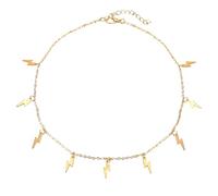 GALPADA 1 Pc Collier Pendentif Éclair De Cou à Pendentif Superposé Collier De Cou Pour Femme Collier De Clavicule Collier Fille Pendentif Boulon Collier De Charme