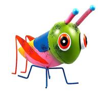 GALPADA 1 Pièce De Décoration De Modèle D'Insecte Ornements De Grenouille De Jardin d'animal Ornement De Jardin Extérieur Accessoires De Grillon De Pelouse Artificielle Petite