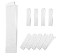 GALPADA 10 Bandes de Papier Vierge Lot de 10 Pièces DIY Papier Blanc Facile à Utiliser pour Créer Sa Propre Musique pour Boîte à Musique à Manivelle 30 Notes