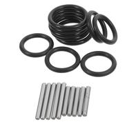 GALPADA 10 Ensembles Kit Joint Torique Fendu Caoutchouc Goupilles de Centrage pour Applications Industrielles et Systèmes Trim/Tilt hors-Bord Compatible Clés à Chocs Électriques