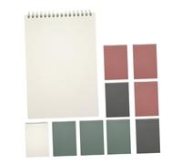 GALPADA 10 pièces à Couverture Colorée Lot Pages Lignées Format Moyen Portable Simple pour Bureau École Maison Cahiers Notes Polyvalents pour Écriture et Croquis