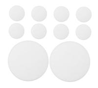 GALPADA 10 pièces Abat Jour Éblouissant Rond pour Plafonnier LED Diffuseur Lumière Douce Compatible Spots et Downlights Facile à Installer pour Bureau et Maison