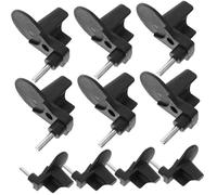 GALPADA 10 pièces Bloc Amortisseur Tronçonneuse Accessoire Chaîne Robuste Anti-Vibrations Maintien Stable Compatible avec Chaînes Vibrations pour Usage