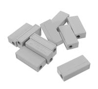 GALPADA 10 Pièces Bornier à Vis Bloc de Jonction Terminal en Cuivre avec Coque Plastique, Haute Conductivité, Protection, Design Compact, Résistant la Chaleur, pour Câblage Interne