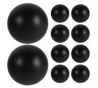 GALPADA 10 Pièces Boule D'ombrage Sphérique Installation Facile en Plastique Noir Résistante aux UV Intempéries pour Réservoirs d'eau et Lacs Artificiels pour Bassins Extérieurs Toute