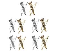 GALPADA 10 Pièces broche arc et flèche hommes costume broche épinglette en forme de flèche goupille cupidon fête Broche vintage broches pour l'artisanat broche de vêtements de zinc