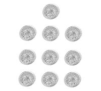 GALPADA 10 pièces Clochettes Décoratives Alliage Étain Électrolytique Creuses pour Bricolage Pendentifs Suspendus Élégants Petites Cloches Décoratives Brillantes pour Cadeaux et