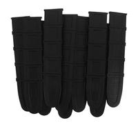 GALPADA 10 Pièces Housse de Protection Noire en PE pour Guide-chaîne de Tronçonneuse Bruit et Résistance aux Intempéries, pour Travaux Forestiers et Usage Domestique