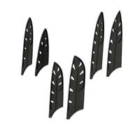GALPADA 10 pièces Housses de Protection pour Couteaux de Cuisine Protège Lames Noir Accessoires pour Couteaux de Cuisine Espace et