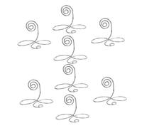 GALPADA 10 Pièces Lotus Flower Metal Table Number Holders Multipurpose Business Card And Memo Clips For Wedding Birthday Office Organization