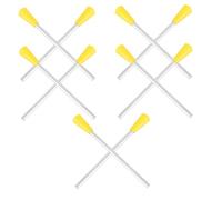 GALPADA 10 Pièces Maillets Triangle Fer pour Instruments de Percussion Accessoires Simples pour Musique et Performance Débutants et Experts