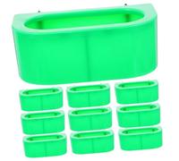 GALPADA 10 Pièces Mangeoire Suspendue Anti-éclaboussures pour Oiseaux Petits Distributeur Odeur Adapté Aux Pigeons Perroquets et Autres Petits Volatiles