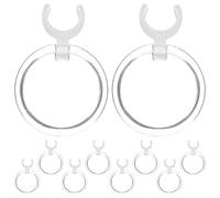 GALPADA 10 Pièces Outils de Dessin de Diamants Loupe Intégrée et Support Stylo en Plastique Facile à Tenir pour Peinture Diamant et Point de Croix