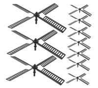 GALPADA 10 Pièces Pales Éolienne de Jardin Plastique Détachées pour Éolienne Accessoires de Cour